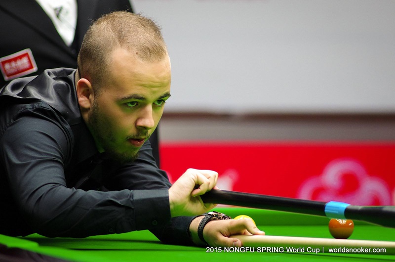 比利时球手luca brecel.