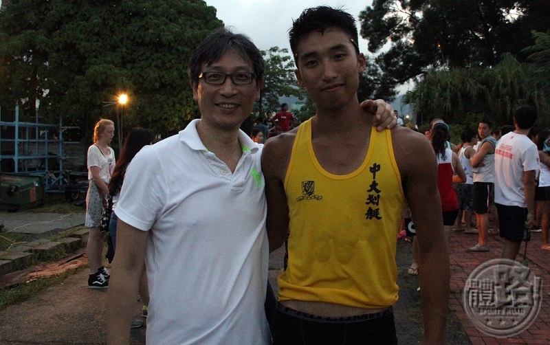 Rowing_160815_Chong_wai_chung_and_his_son