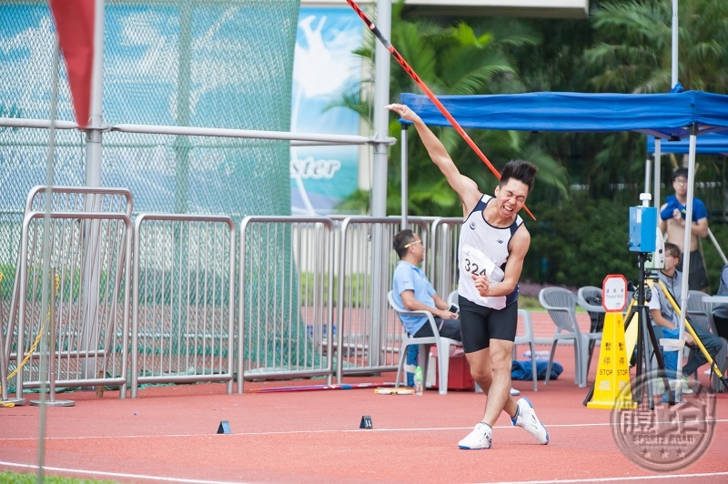 mens javelin throw kam man ching