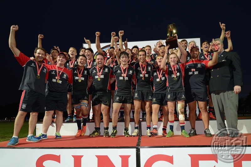 HKG U19 celebrate after their 2014 championship