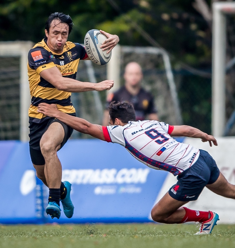 rugbypass.com Men's Premiership league 2016-2017 Round 10 - Borrelli Walsh USRC Tigers vs Bloomberg HK Scottish