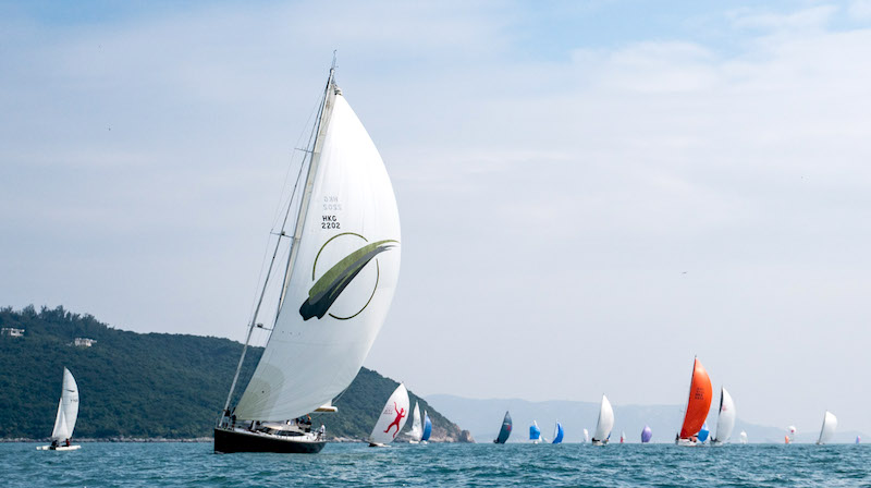 香港遊艇會,帆船,帆船香港環島大賽,sailing